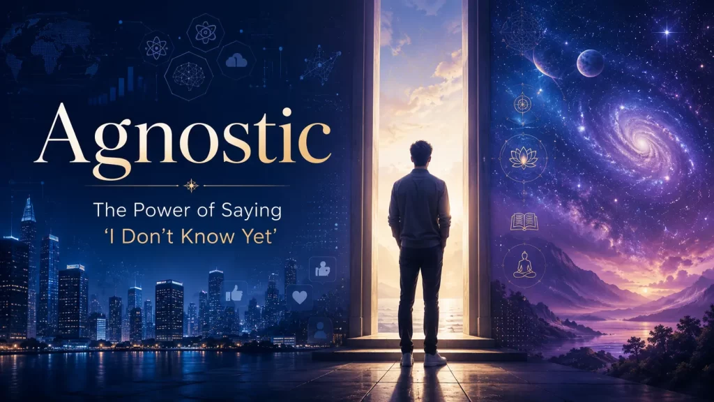 Agnostic: The Power of Saying “I Don’t Know Yet”