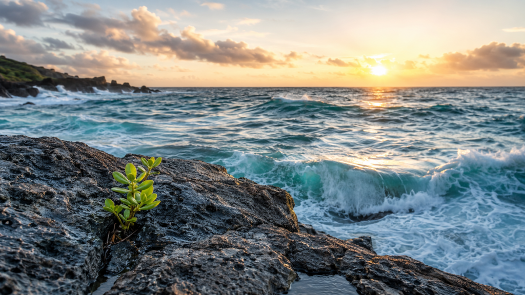 The wave does not call itself a failure. It returns—with rhythm, patience and renewed force.